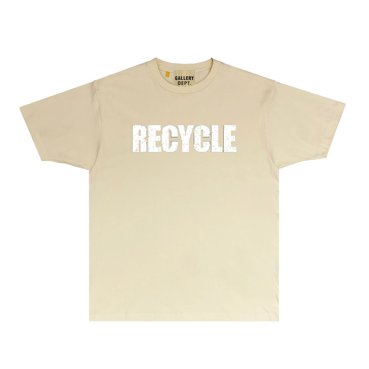 Gallery Dept T Shirt Retro Printed Loose Short-Sleeved Shirt
