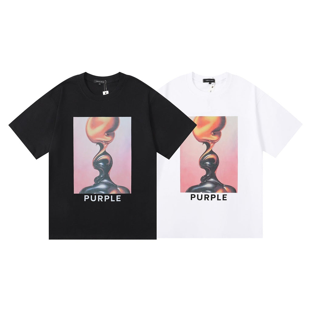 PURPLE  fashion T-shirt