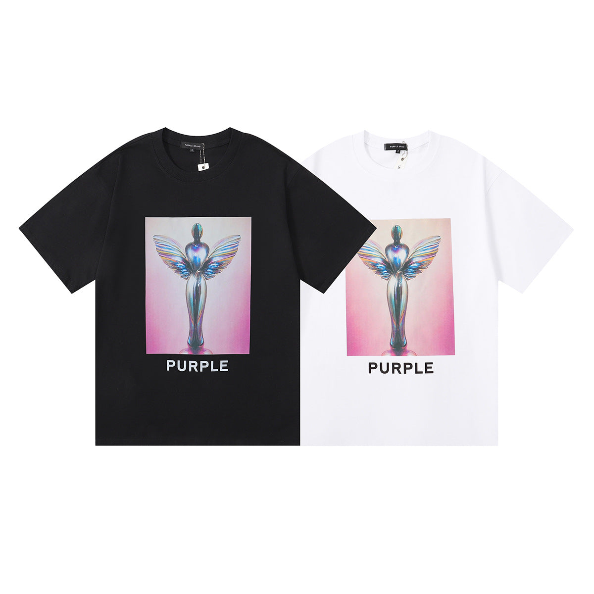 PURPLE  fashion T-shirt