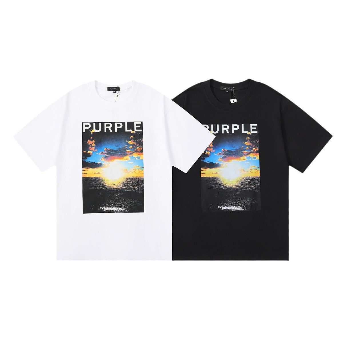 PURPLE  fashion T-shirt