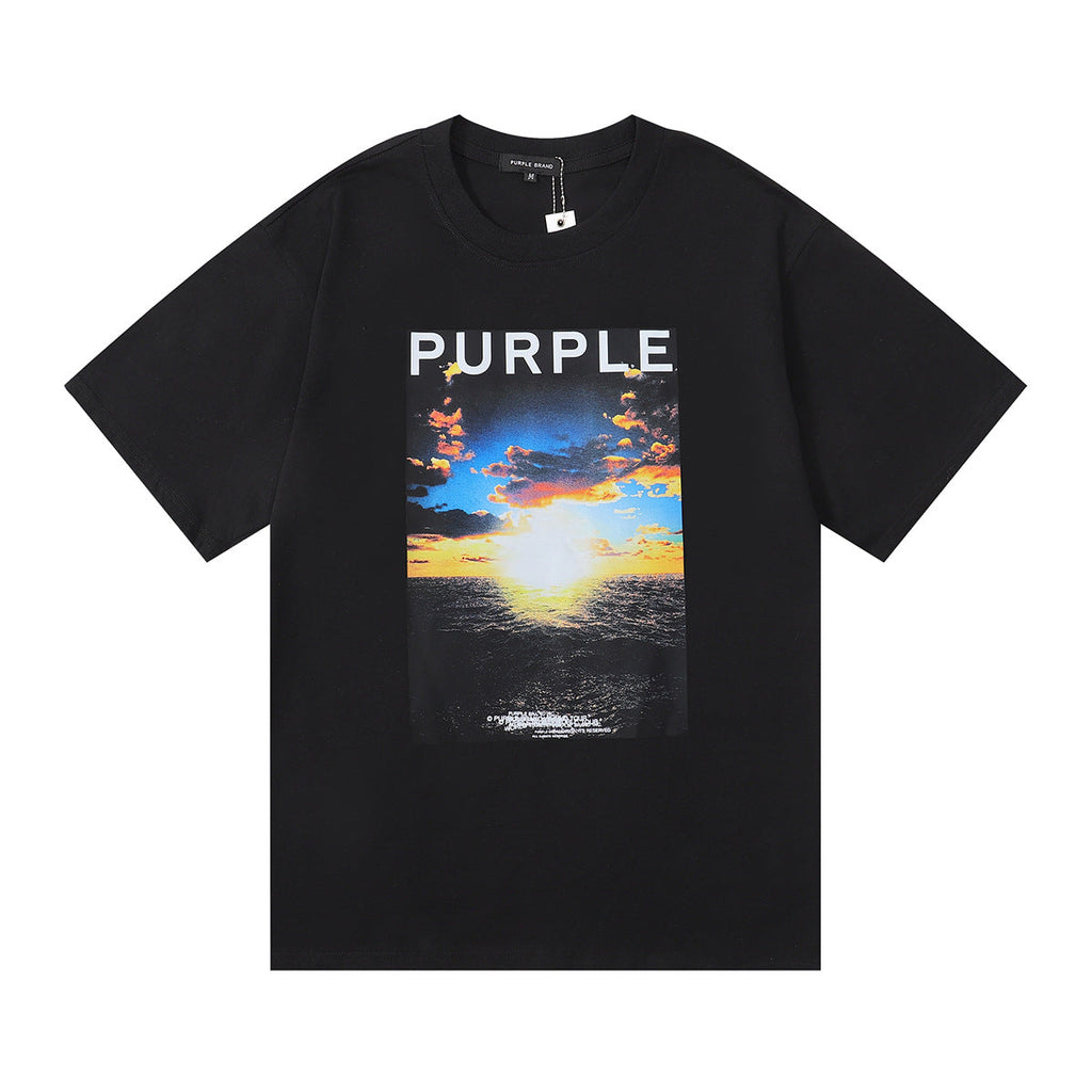 PURPLE  fashion T-shirt