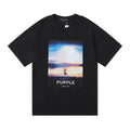 PURPLE  fashion T-shirt