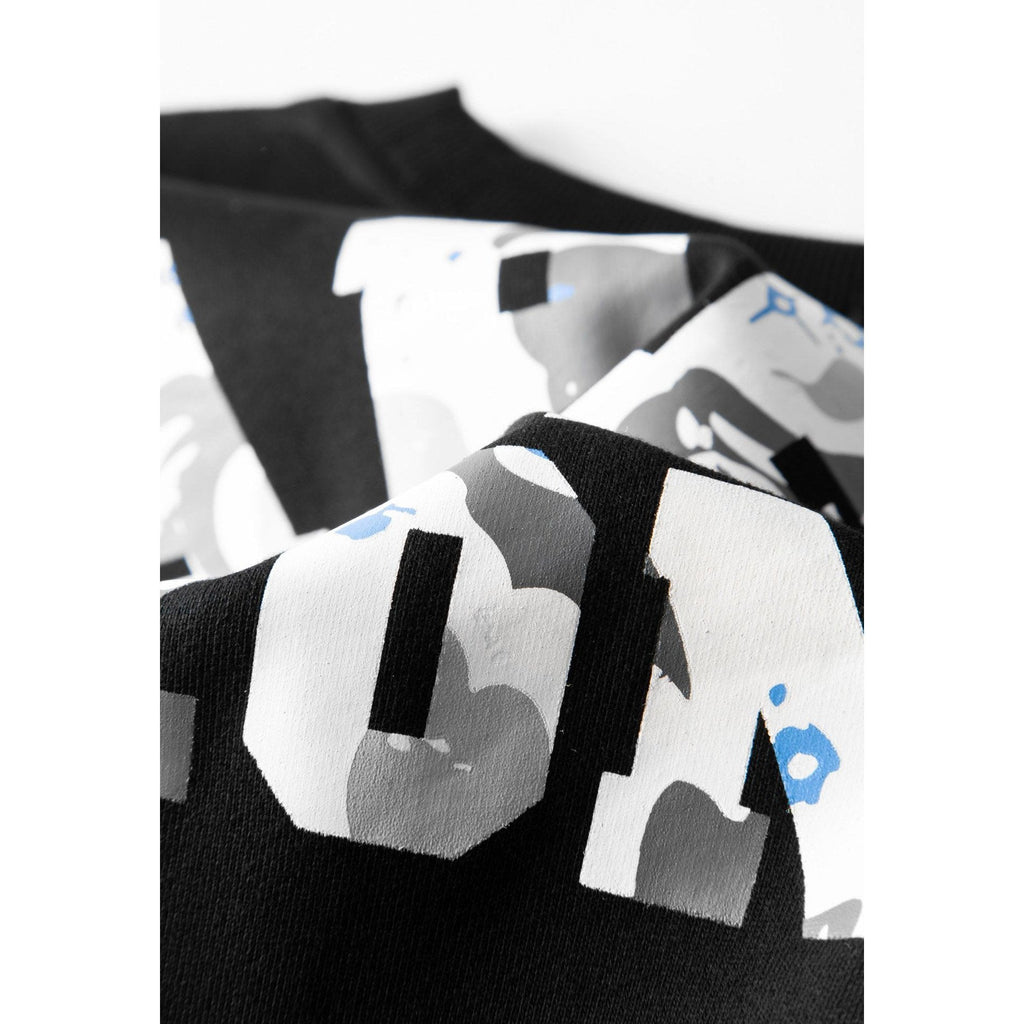 Bathing Ape Sweatshirts Generation Autumn and Winter Starry Sky Luminous Printed Long-Sleeved T-shirt