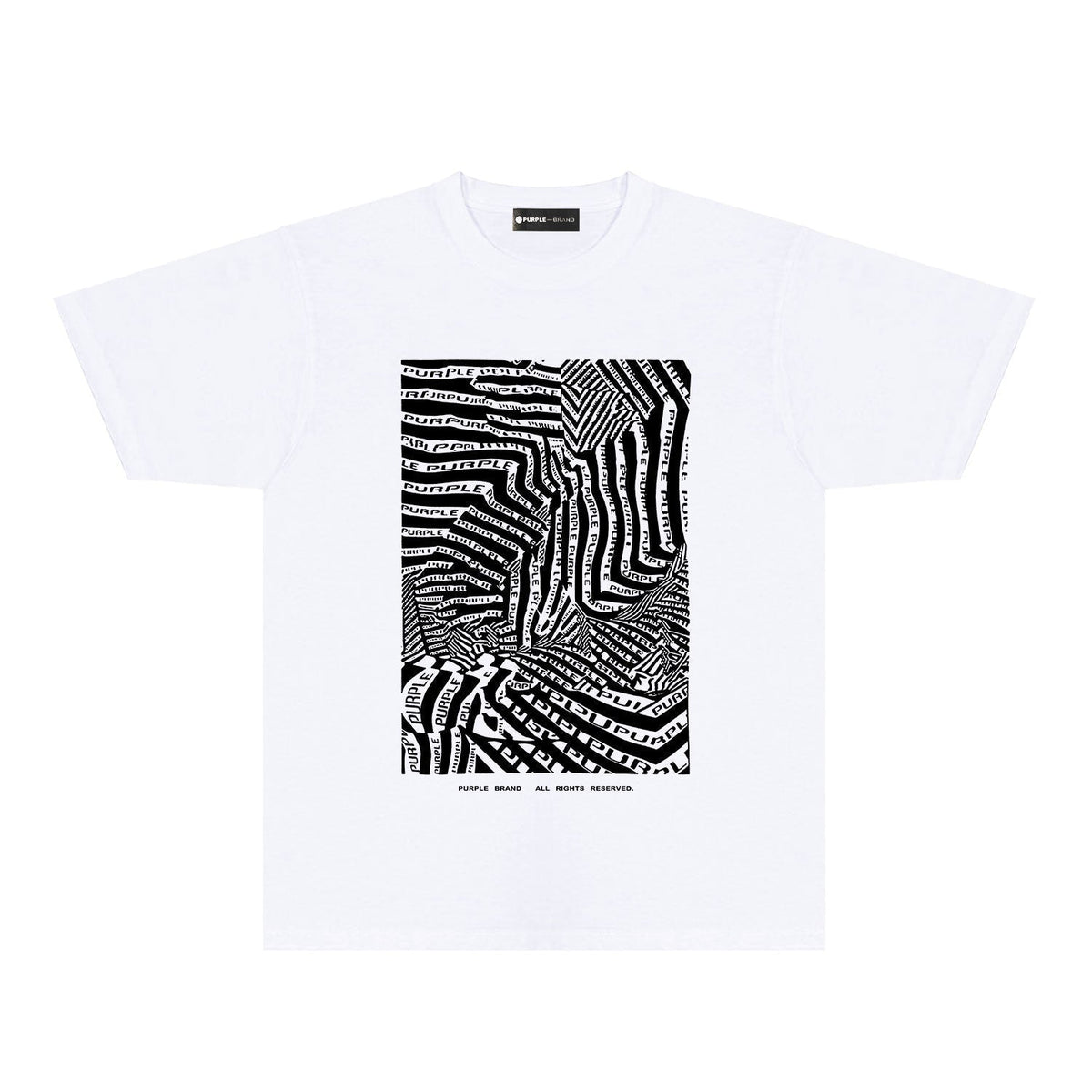 PURPLE  fashion T-shirt