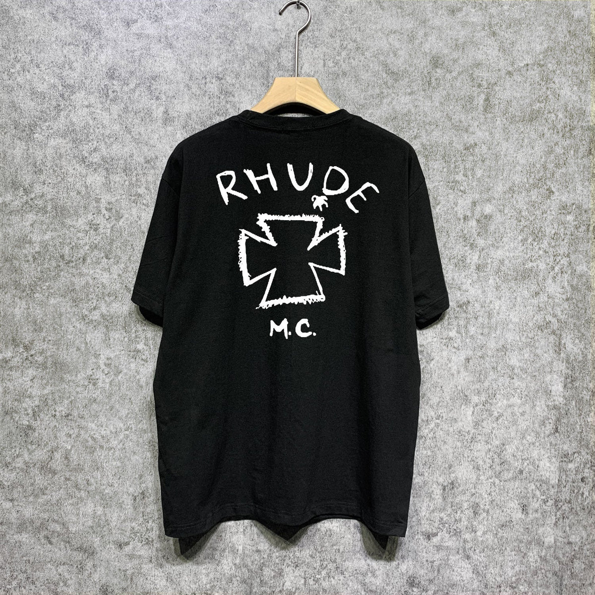 Rhude T-shirts Printed Trendy Pure Cotton