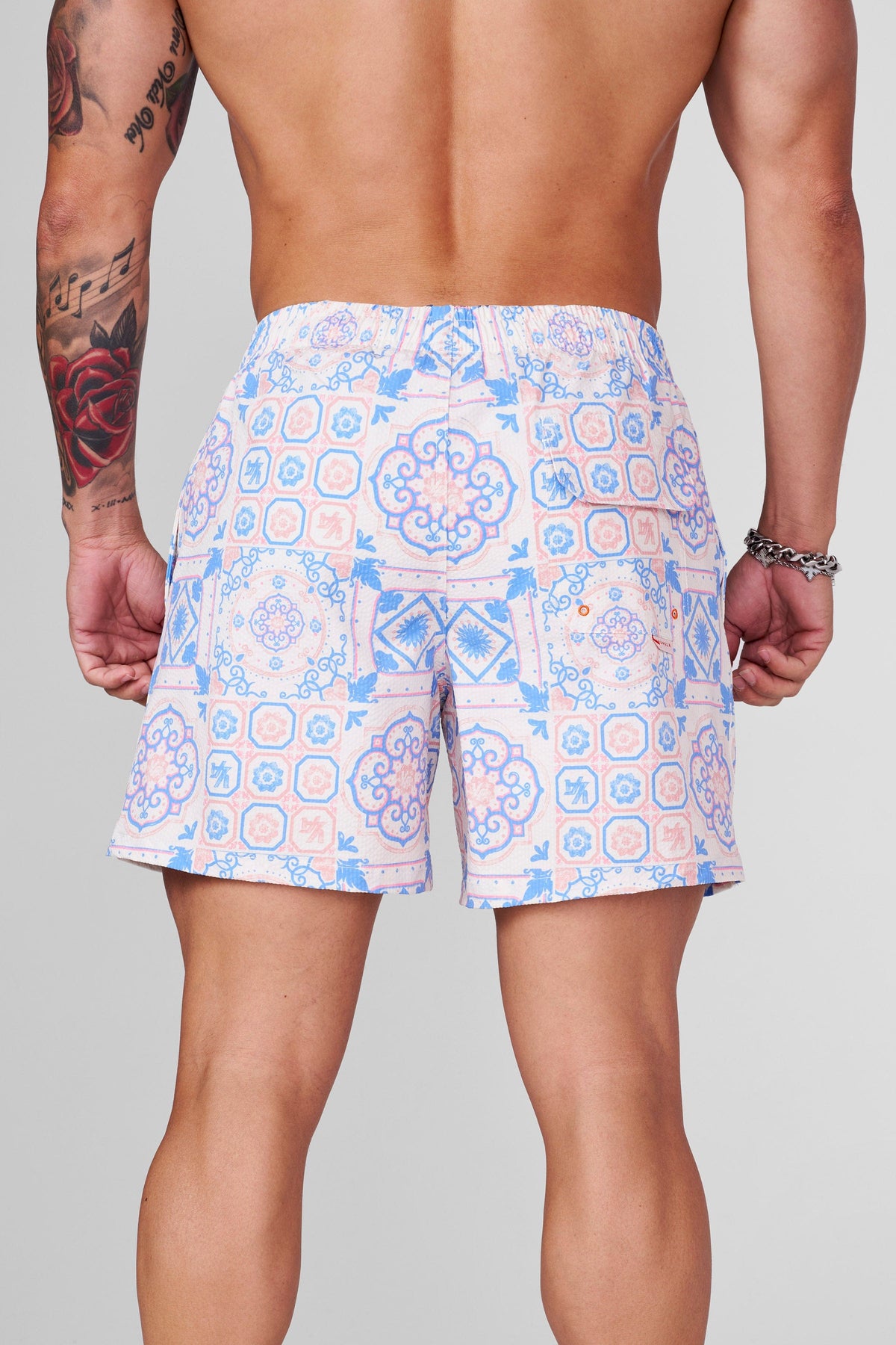 1003 - Mosaic Swim Shorts