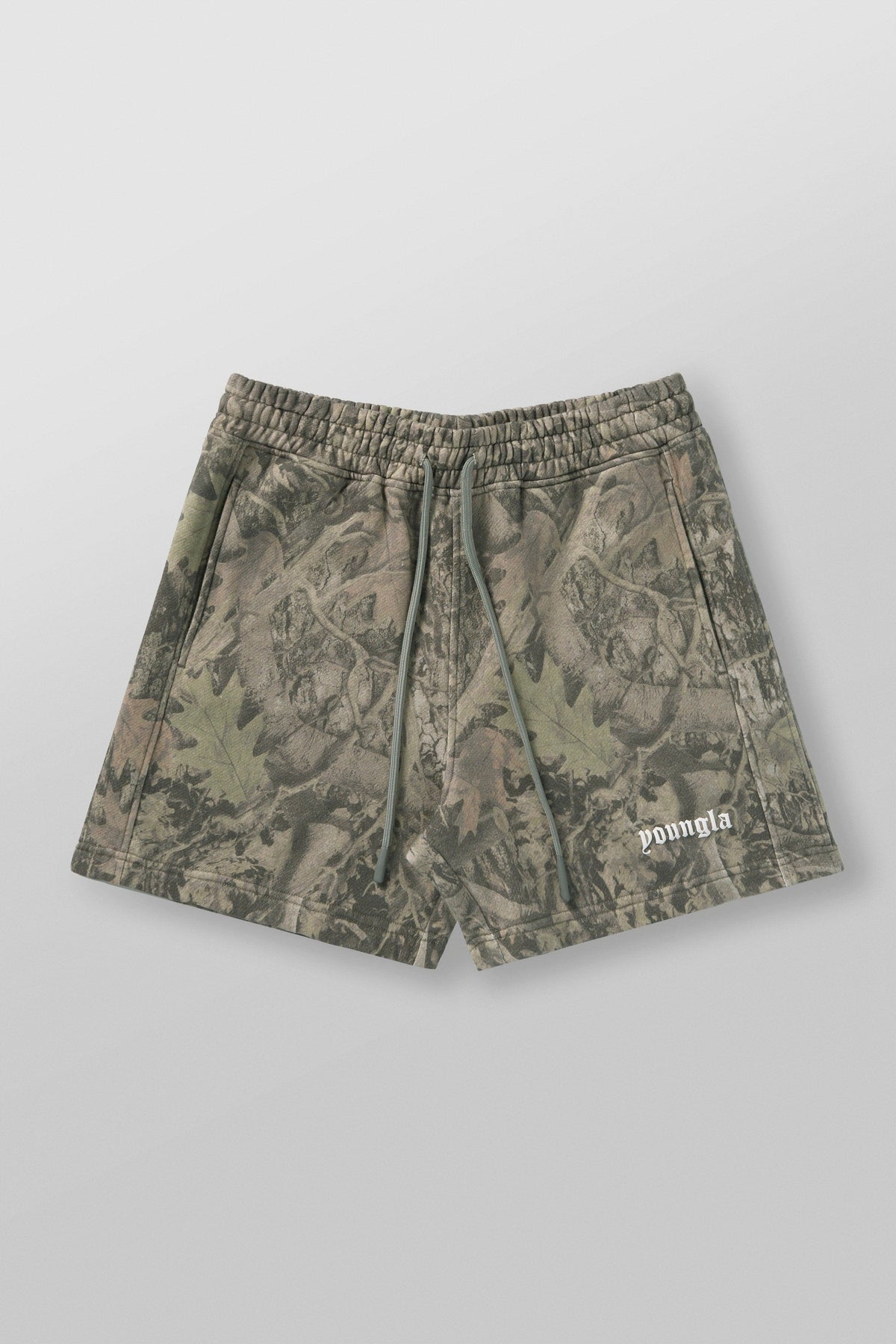1118 - Tree Camo Cotton Shorts