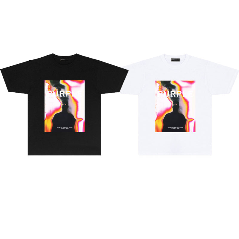 PURPLE  fashion T-shirt