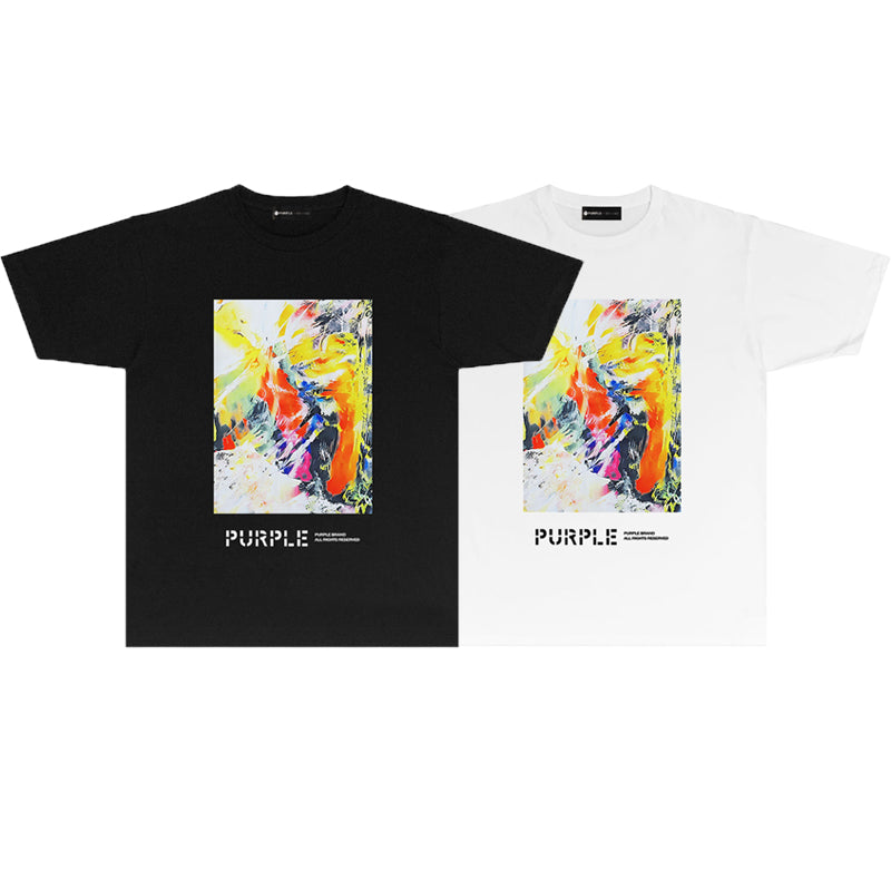 PURPLE  fashion T-shirt