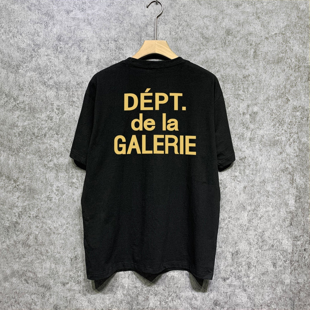Gallery Dept T Shirt Retro Printed Loose Short-Sleeved Shirt