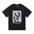 PURPLE  fashion T-shirt