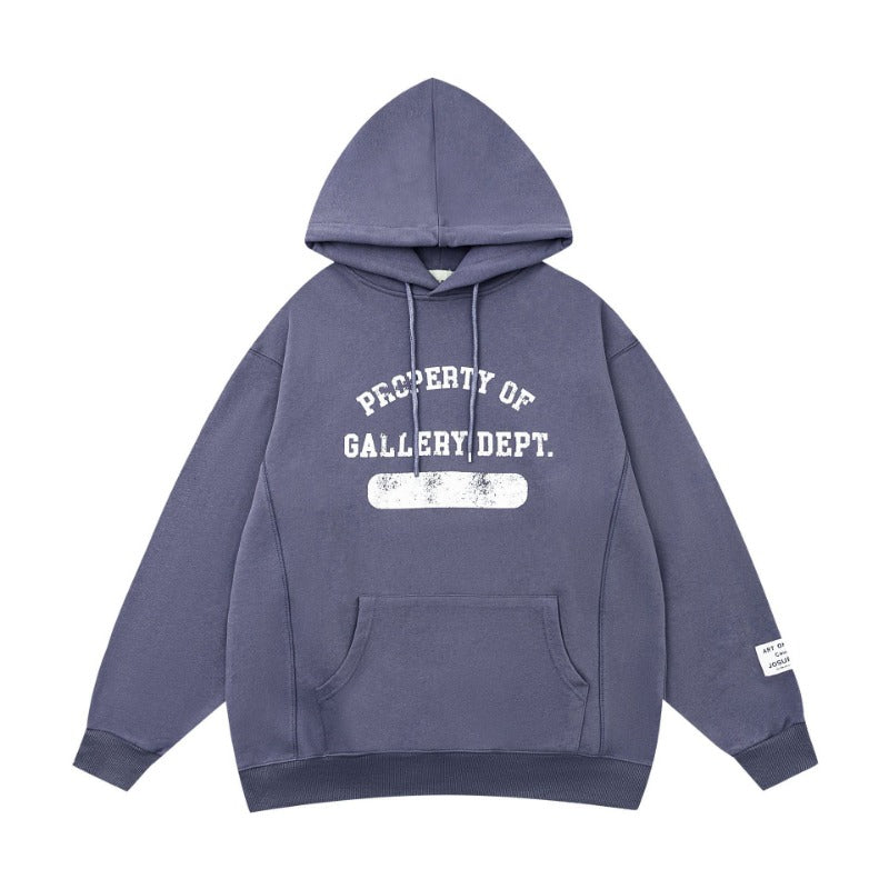 Gallery Dept Hoodie Letter Print Hoodie Sweater
