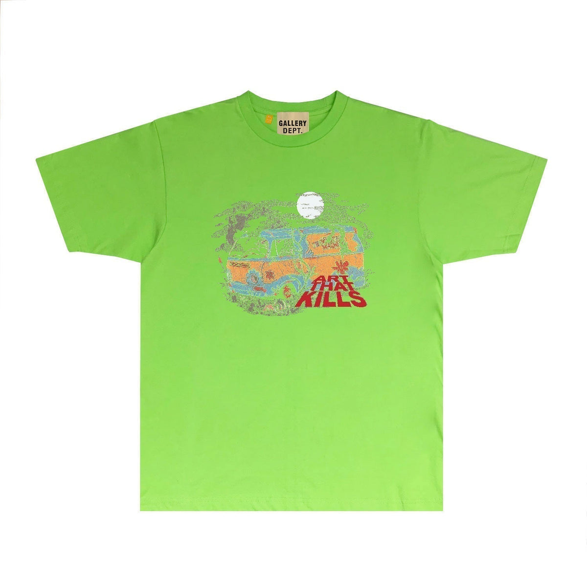 Gallery Dept T Shirt Retro Printed Loose Short-Sleeved Shirt