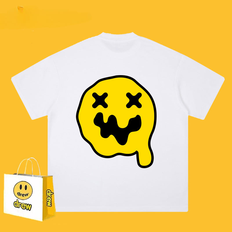 Drew T-shirts Loose round Neck