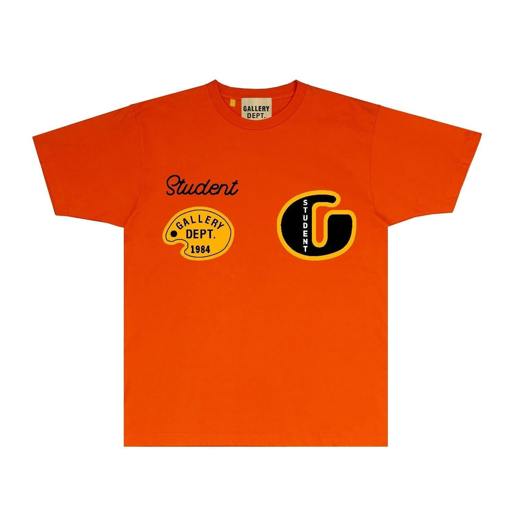 Gallery Dept T Shirt Retro Printed Loose Short-Sleeved Shirt (part2)