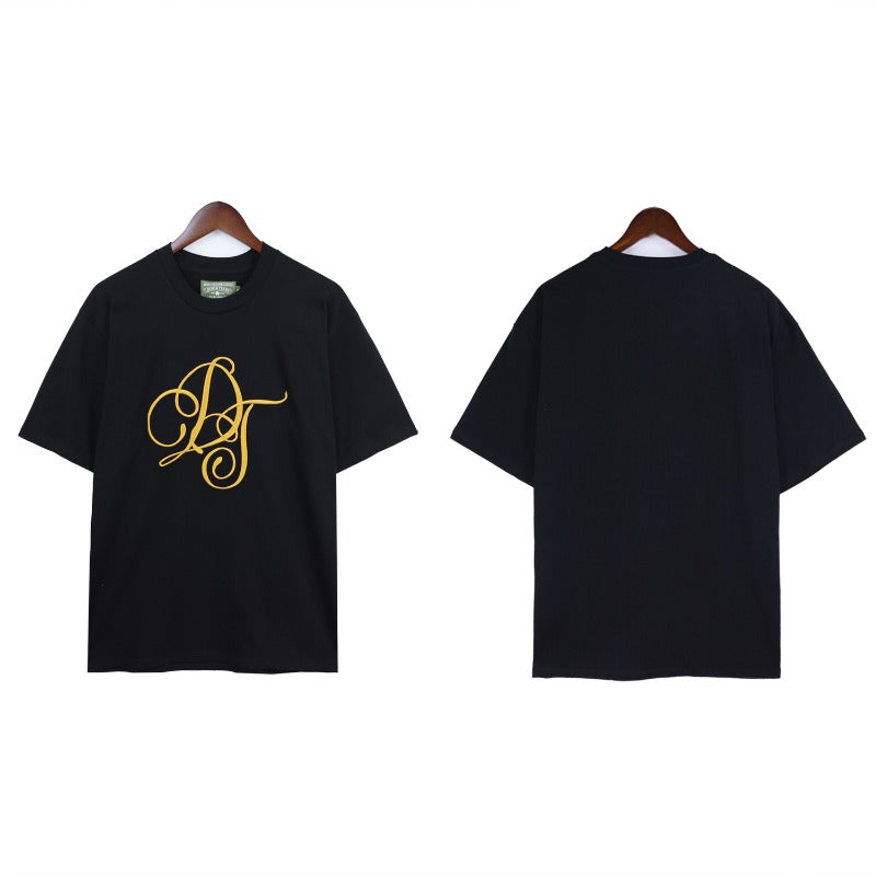 Denim Tears T-shirts Embroidered Short Sleeve T-shirts