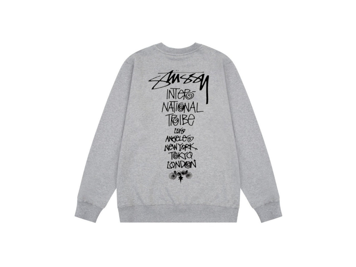 Stussy Sweatshirts Classic Print Fashion Sweater