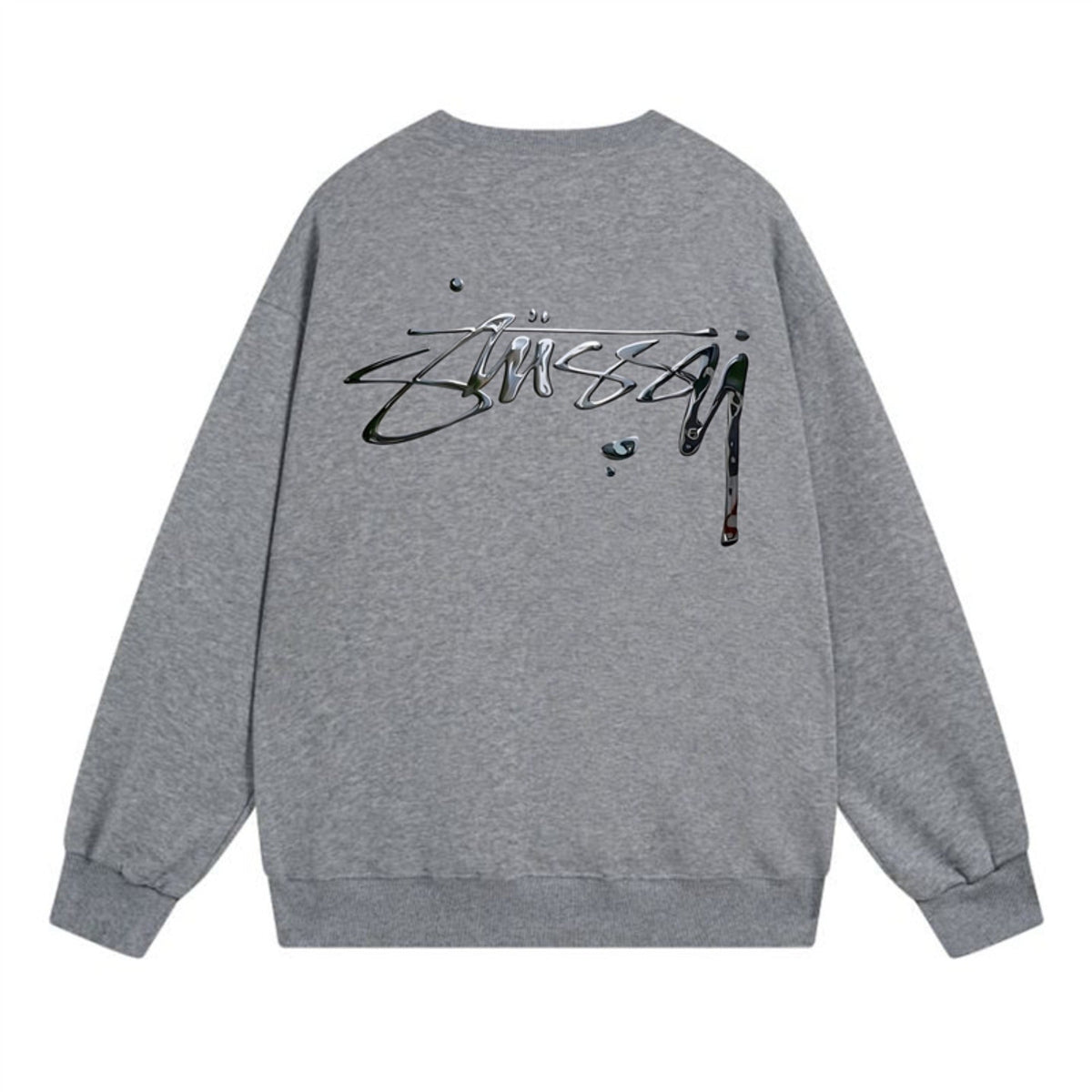 Stussy Sweatshirts Crew Neck Fleece Sweater