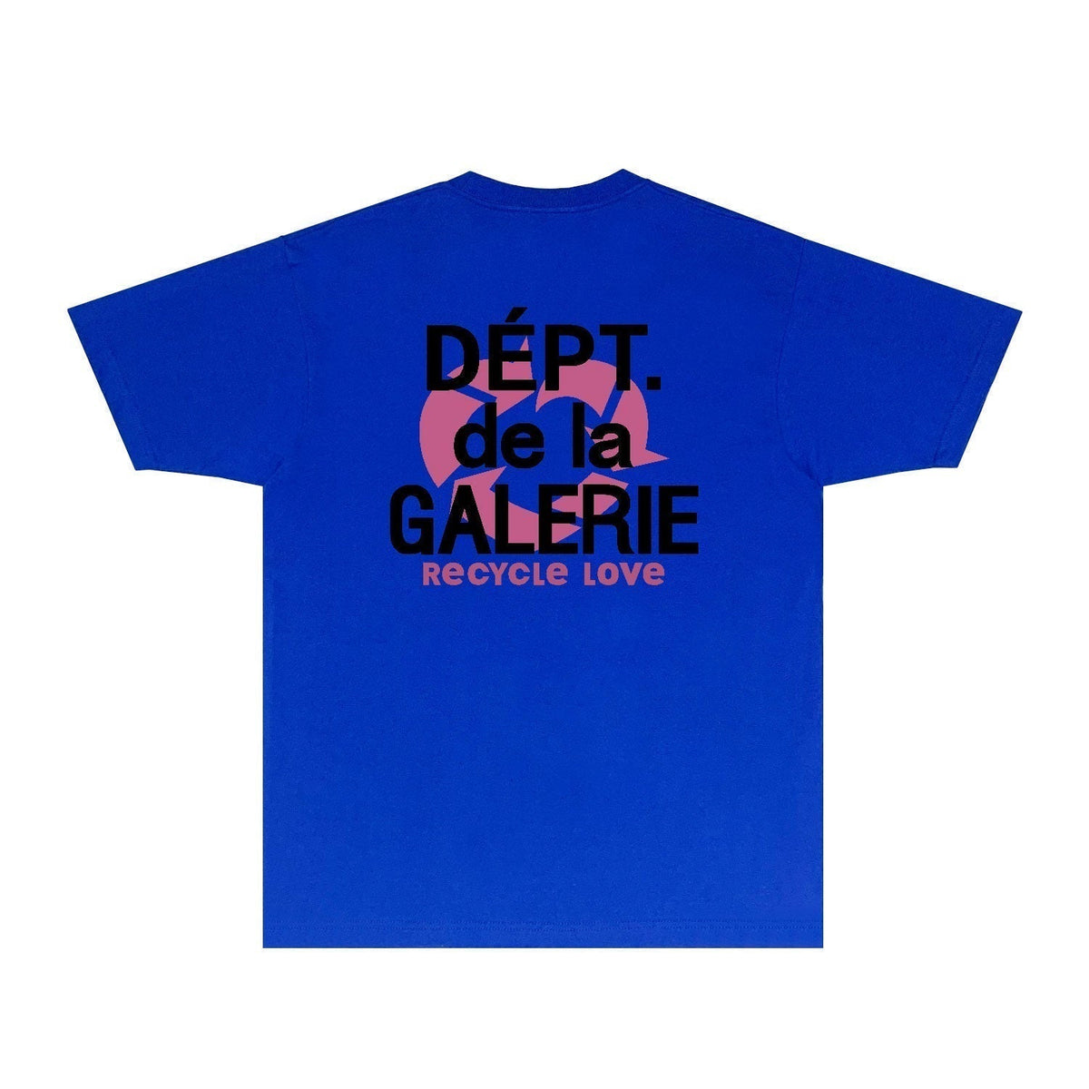 Gallery Dept T Shirt Retro Printed Loose Short-Sleeved Shirt