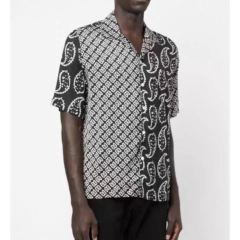 Rhude T-shirt Family Totem Casual Short Sleeve Shirt, Shorts