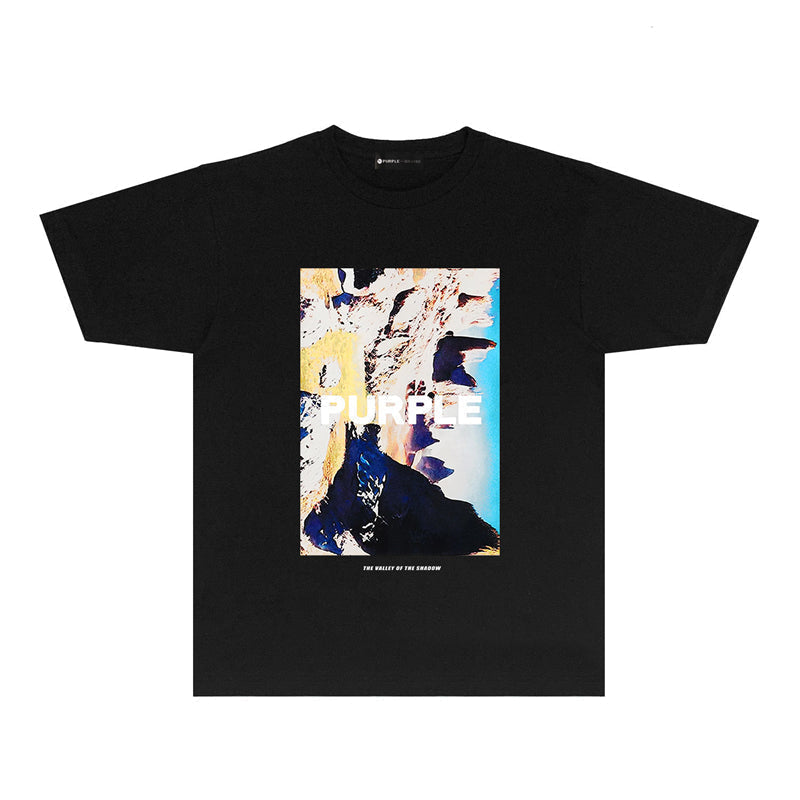 PURPLE  fashion T-shirt
