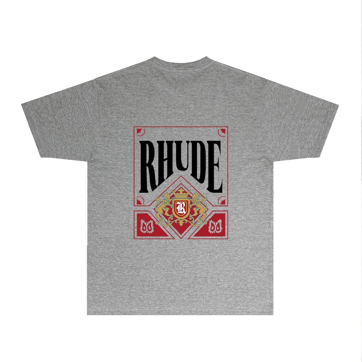 Rhude T-shirts Printed Trendy Pure Cotton