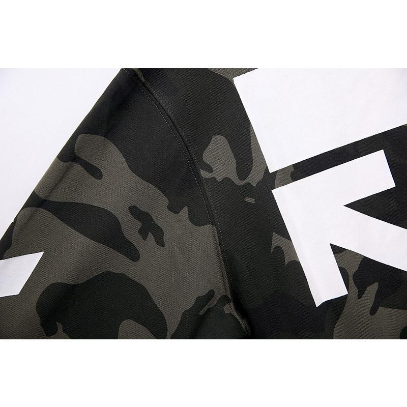 Bathing Ape Sweatshirts Autumn and Winter off Camouflage Arrow Men's Sweater