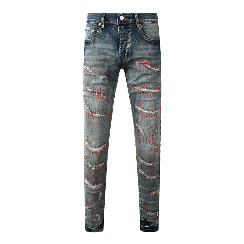 PURPLE  Fashion Jeans 9114