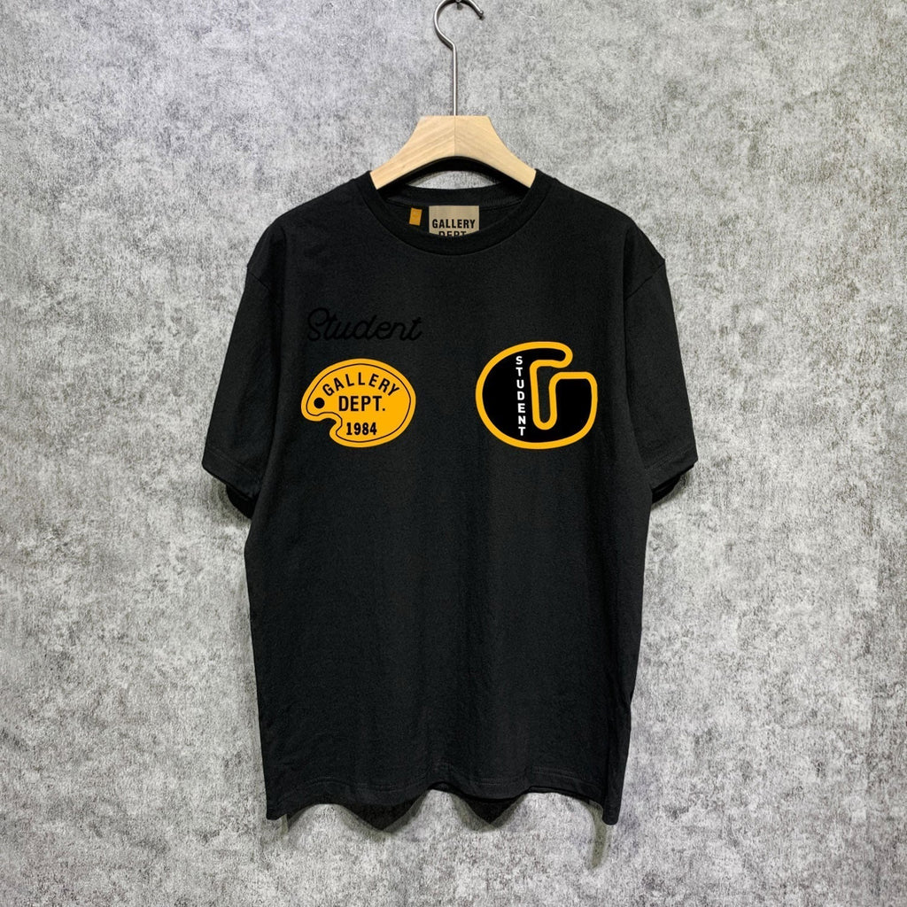 Gallery Dept T Shirt Retro Printed Loose Short-Sleeved Shirt (part2)