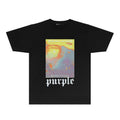 PURPLE  fashion T-shirt