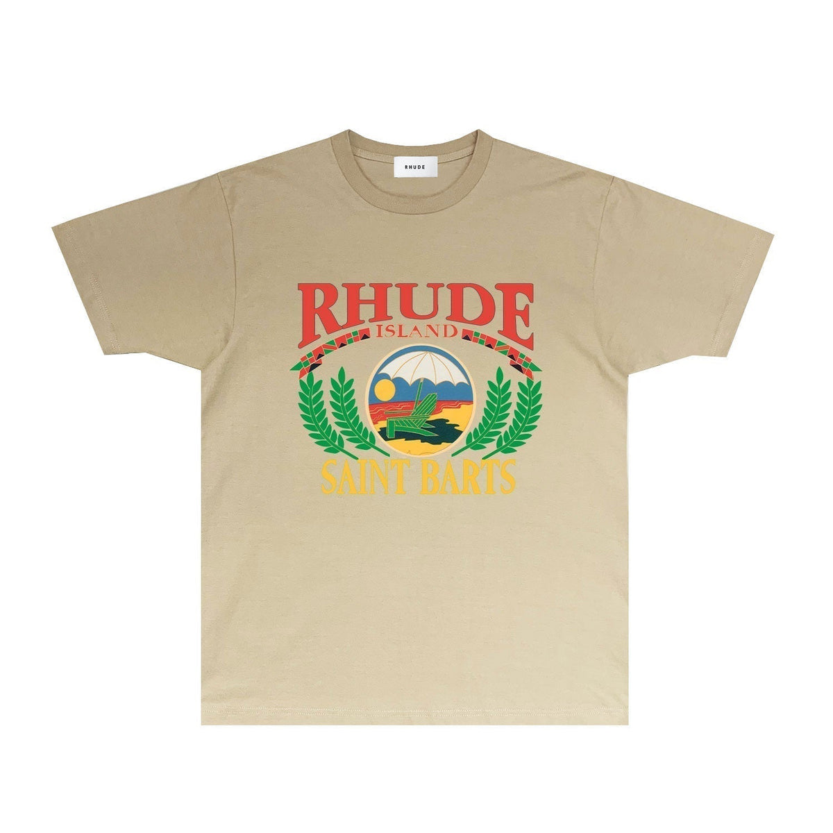 Rhude T-shirts Printed Trendy Pure Cotton