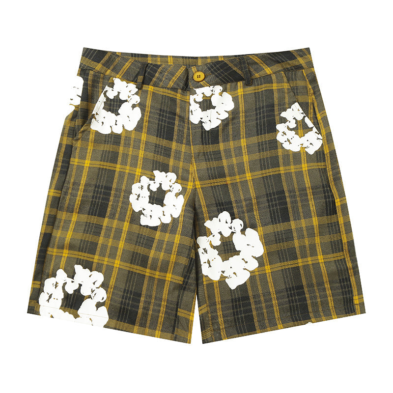 Denim Tears Shorts Kapok Plaid Shorts