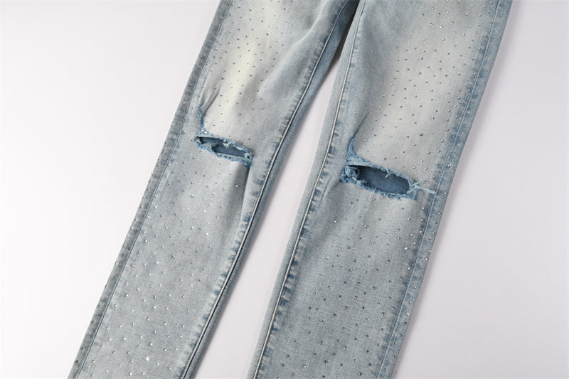 PURPLE  Fashion Jeans 9119