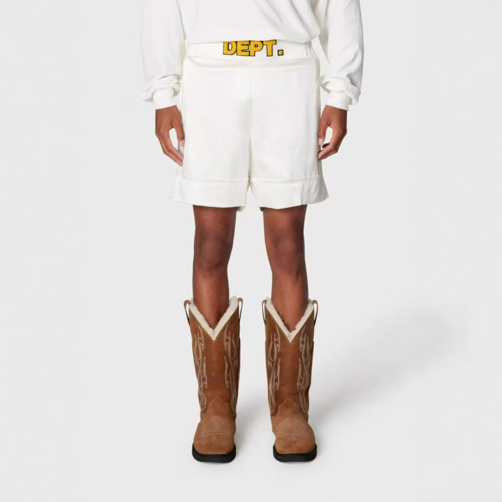 Gallery Dept Shorts Letter Towel Embroidered Casual Shorts