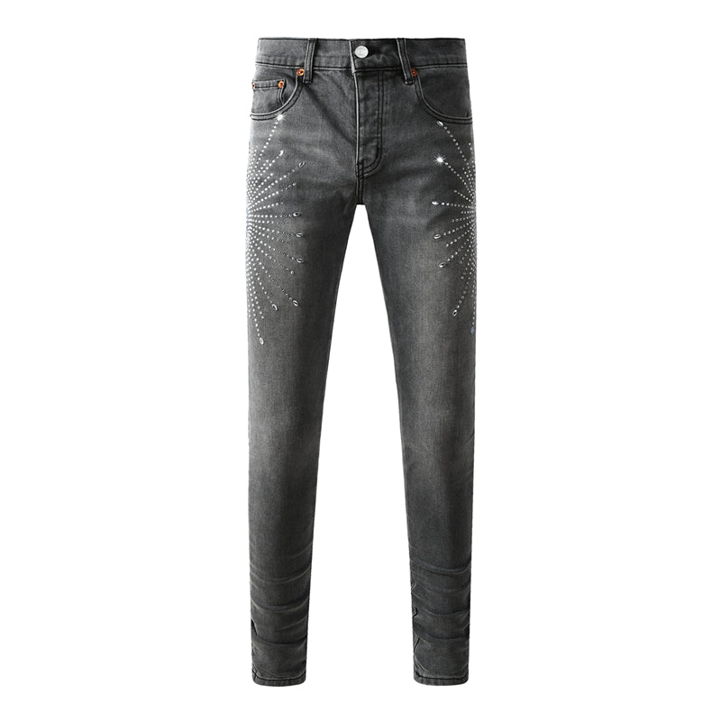 PURPLE  Fashion Jeans 9123