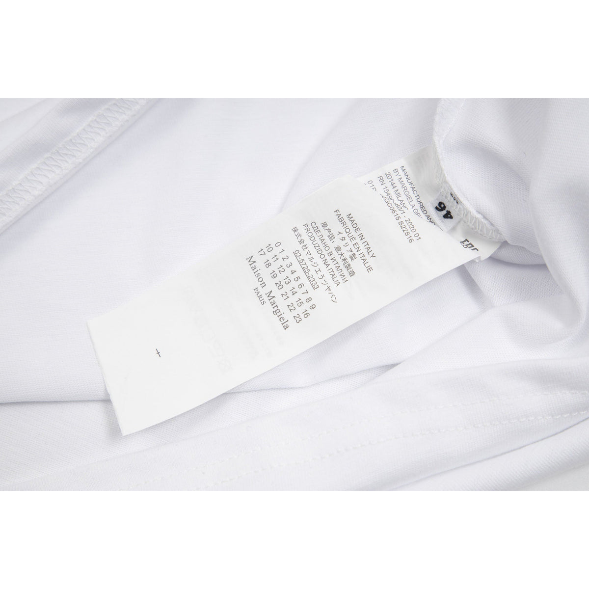 Maison Margiela T-shirt Crew Neck Loose Short Sleeve T-shirt
