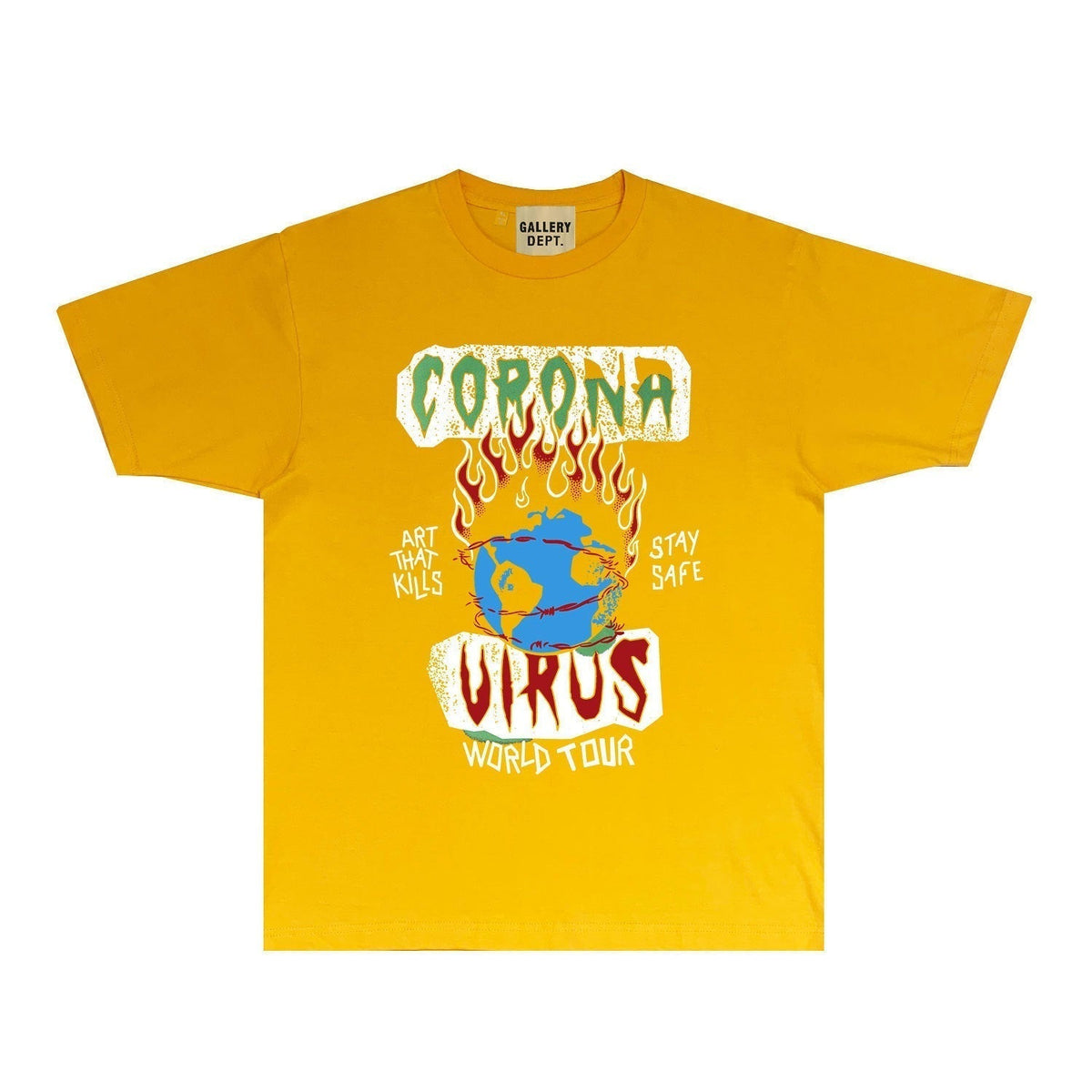 Gallery Dept T Shirts European And American Tee Shirt Short Sleeve T-Shirt Blouse