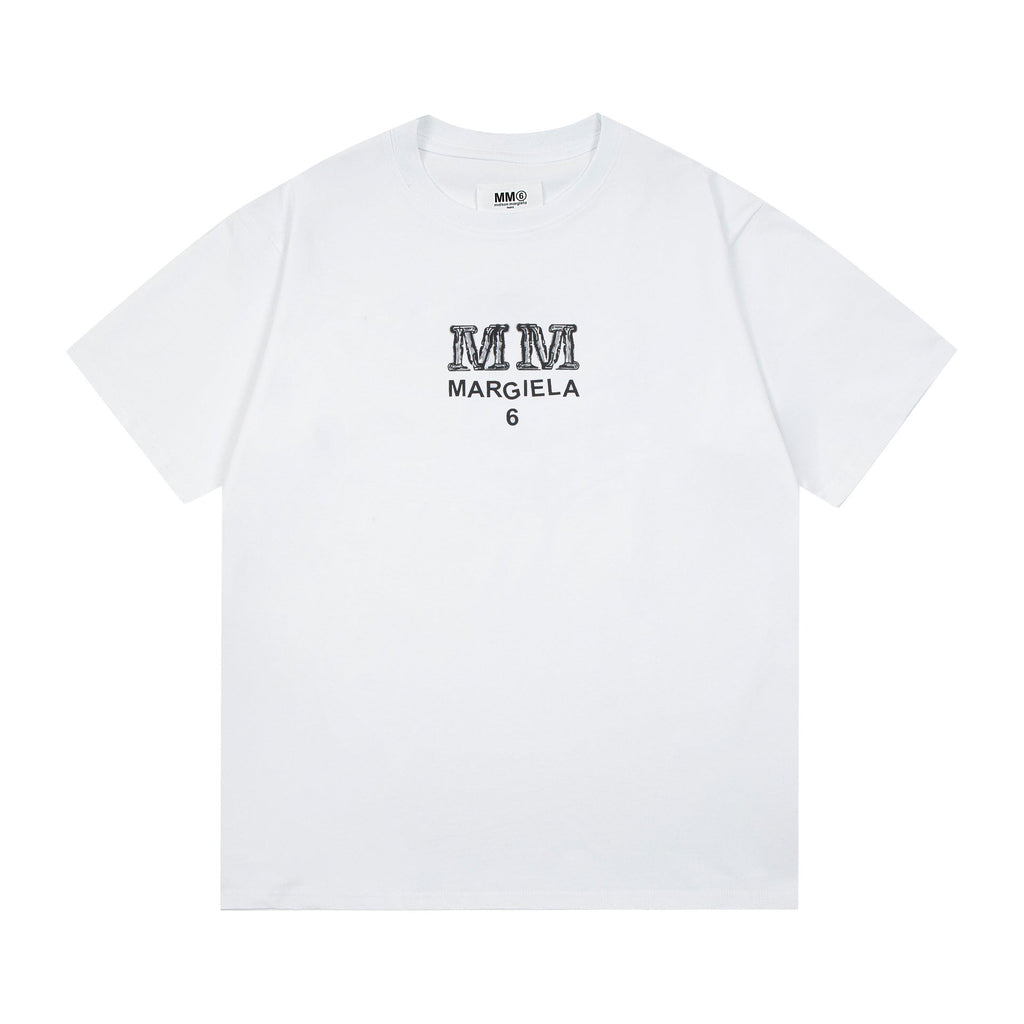 Maison Margiela T-shirt Crew Neck Loose Short Sleeve T-shirt