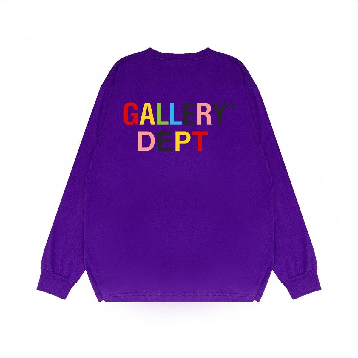 Gallery Dept Long Sleeved Shirt Fashion Brand Long Sleeve Long-Sleeved T-shirt Blouse
