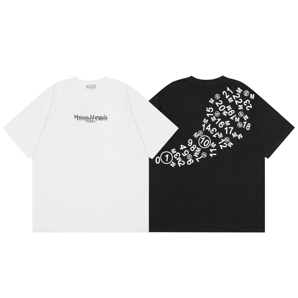 Maison Margiela T-shirt Crew Neck Loose Short Sleeve T-shirt