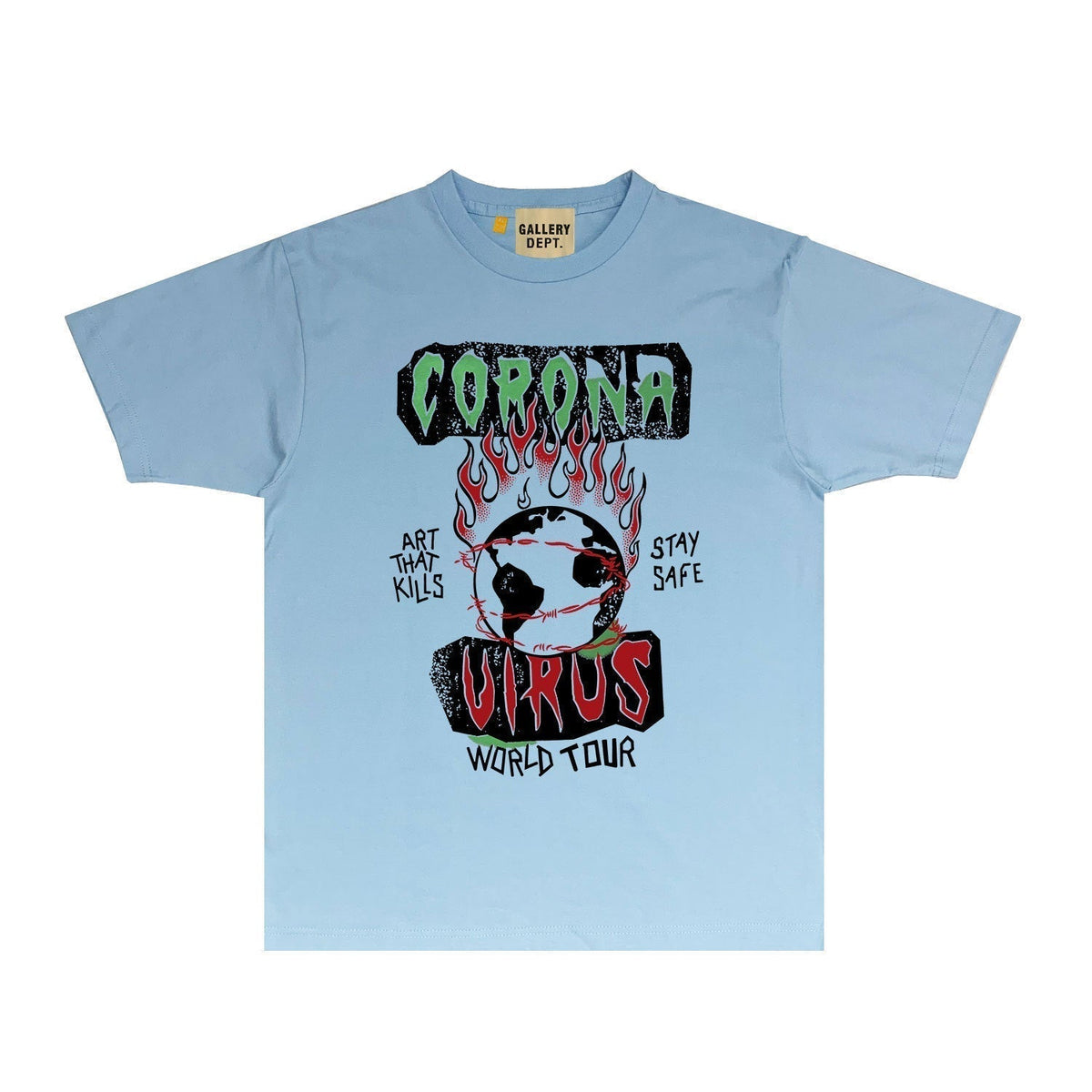 Gallery Dept T Shirts European And American Tee Shirt Short Sleeve T-Shirt Blouse