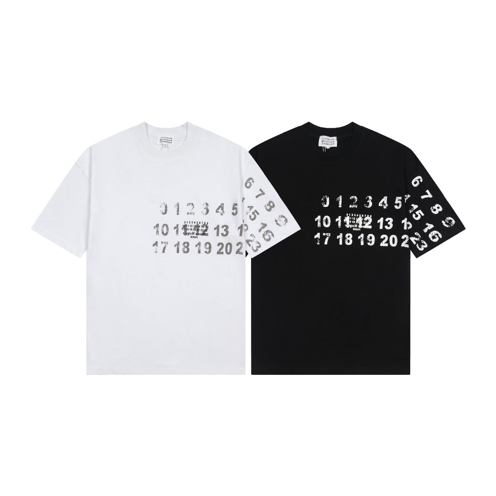 Maison Margiela T-shirt Crew Neck Loose Short Sleeve T-shirt