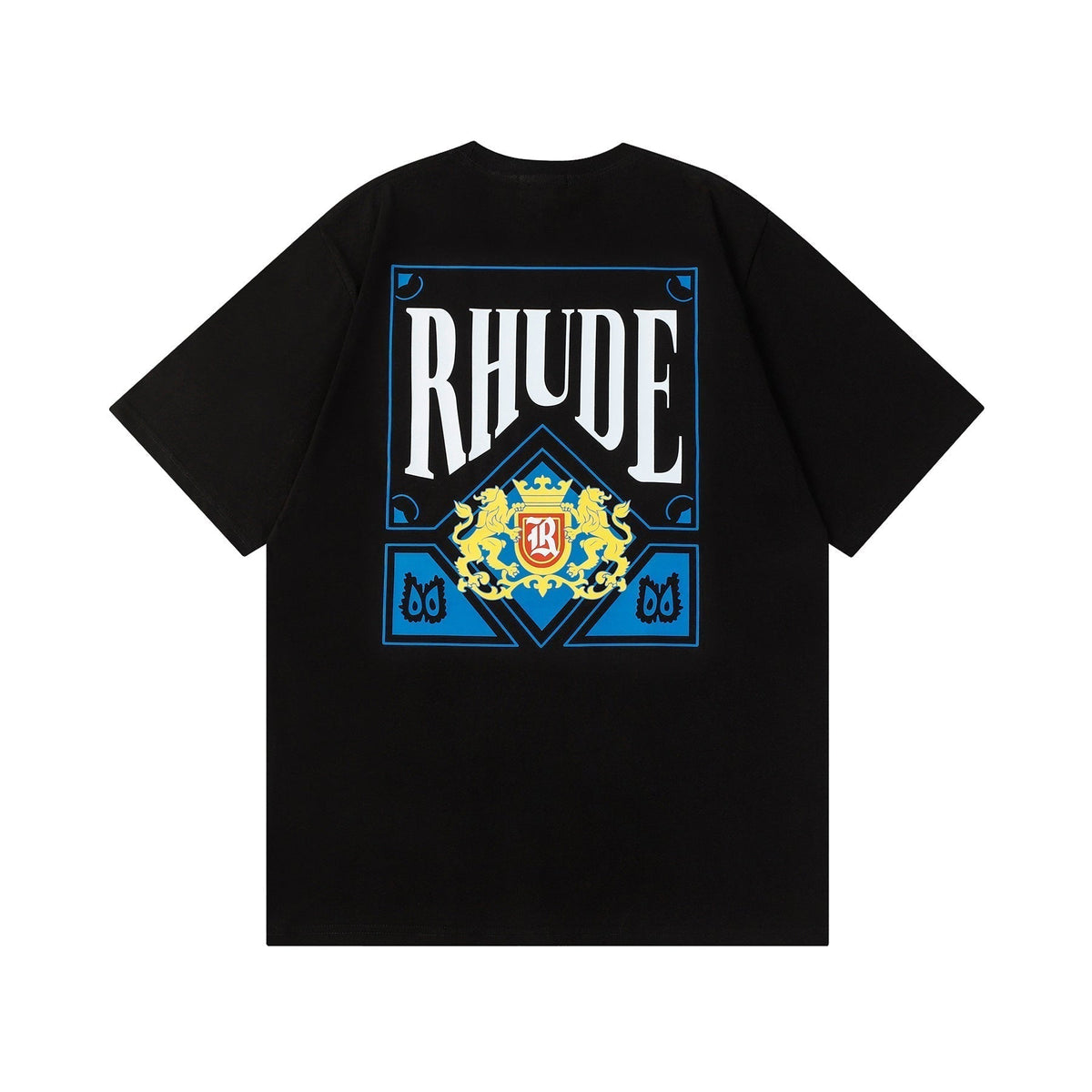 Rhude T-shirt Micro Standard Poker Printed Short Sleeve T-shirt