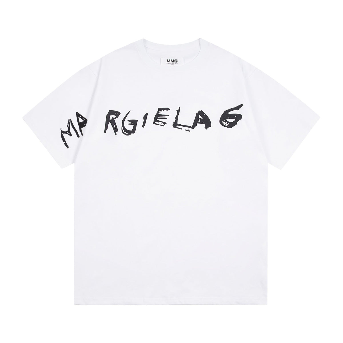 Maison Margiela T-shirt Crew Neck, Loose Short Sleeve T-shirt