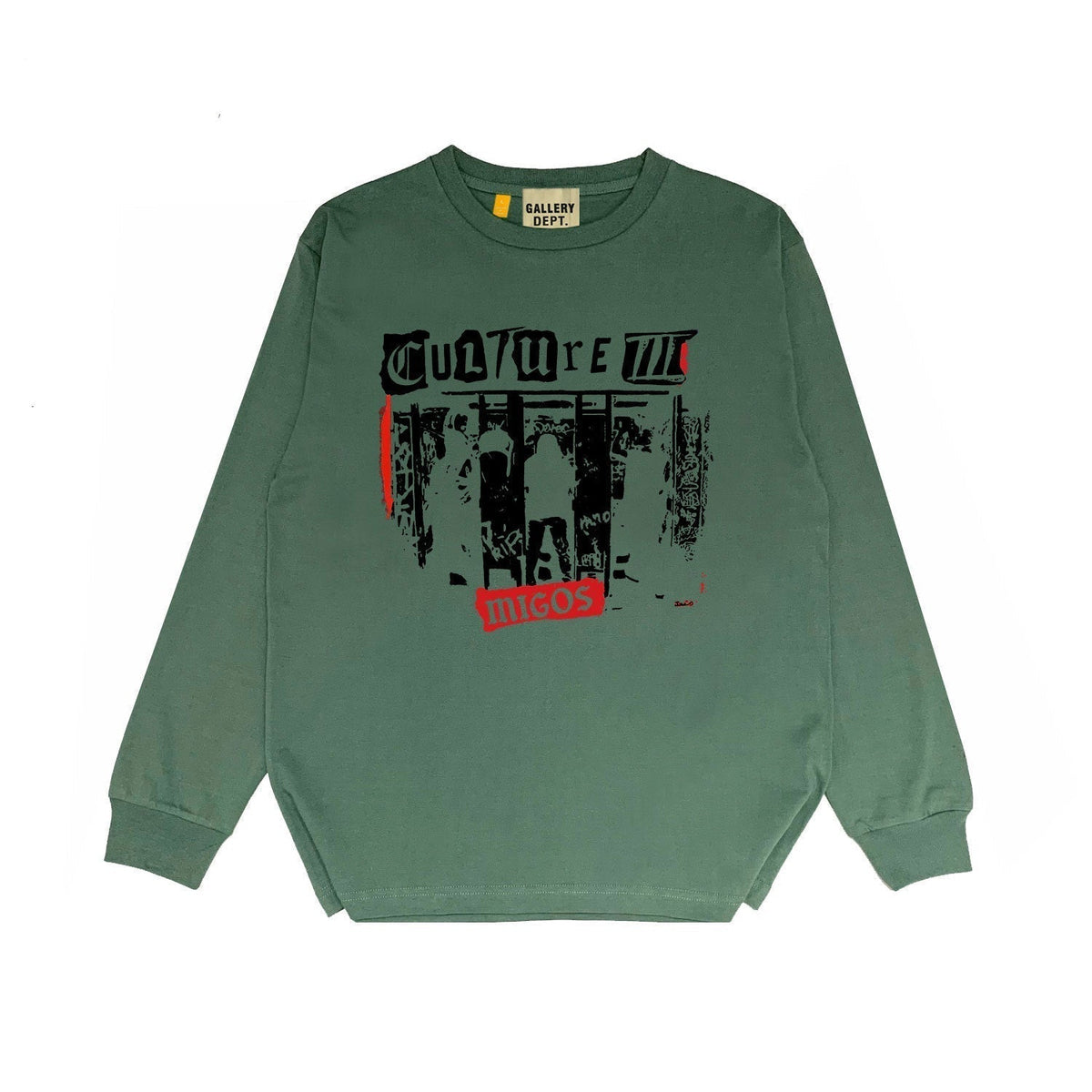 Gallery Dept Long Sleeved Shirt Fashion Brand Long Sleeve Long-Sleeved T-shirt Blouse