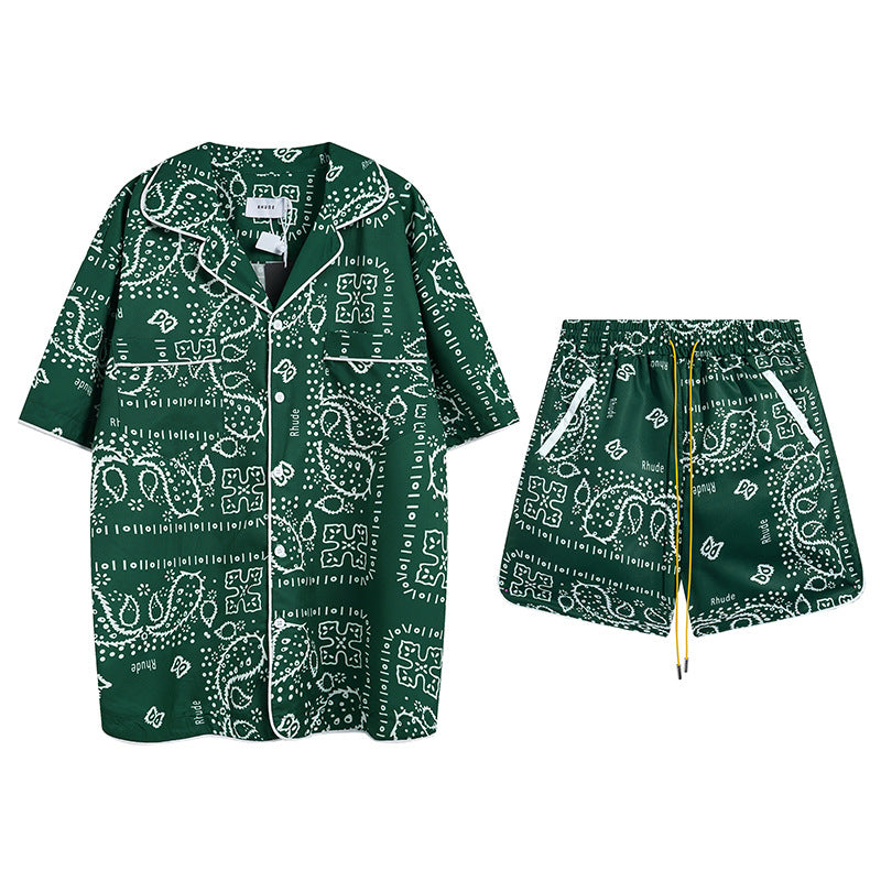 Rhude T Shir Short Sleeve Shirt Shorts Shirt