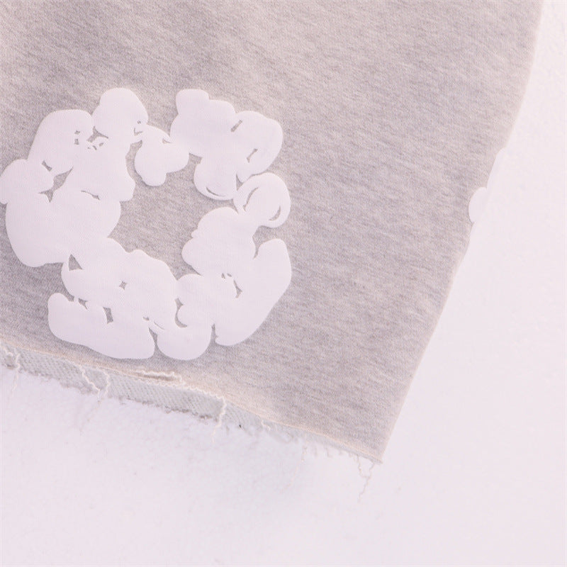 Denim Tears Shorts Puff Print Casual Shorts