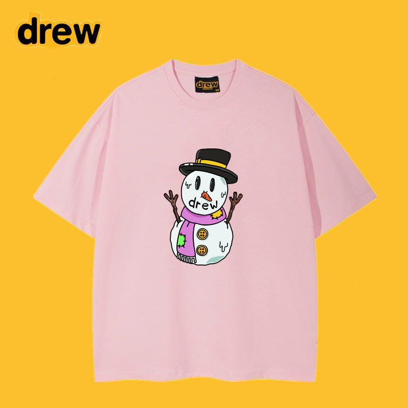 Drew T-shirts T-shirt Snowman Print