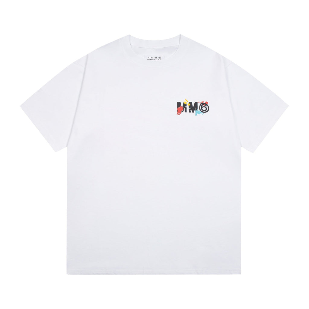 Maison Margiela T-shirt Crew Neck Loose Short Sleeve T-shirt