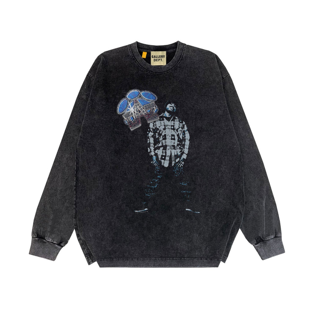 Gallery Dept Long Sleeve Shirt Vintage T Shirt Washed and Worn Vintage Long Sleeve T-shirt